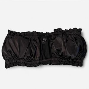 Elegant Black Women's Bandeau Top